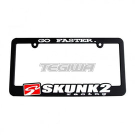 SKUNK2 GO FASTER LICENSE PLATE FRAME