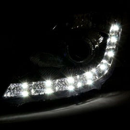 Nissan 350Z 03-09 DRL Fari Anteriori Chrome Xenon V2