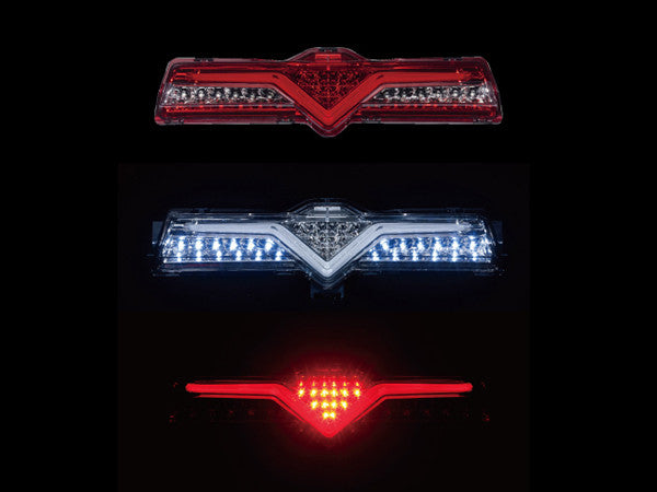 12+ GT-86/BRZ/FR-S VALENTI RETRONEBBIA Rear Fog Lamp (Half Red Lens / Chrome RS) - em-power.it