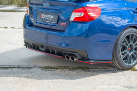 Splitter posteriore centrale V.2 SUBARU WRX STI