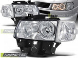 Fari Anteriori ANGEL EYES CHROME per VW T4 08.96-03.03 BUS