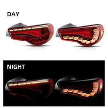 Carica l&#39;immagine nel visualizzatore di Gallery, VLAND Fari Posteriori a Led Toyota 86/Subaru BRZ/Scion FR-S 2012-2020  Nuova Versione Rossa