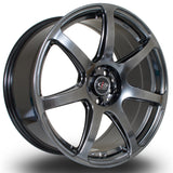 Cerchio in Lega Rota Pro R 18x8.5 5x100 ET44 Hyper Black