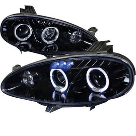 Mazda MX5 NB 01-05 Fari Anteriori Doppio Anello Style + LED