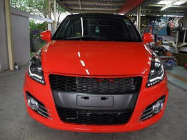 Suzuki Swift MK7 10+ Fari Anteriori Neri Proiettori DRL Look