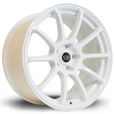 Cerchio in Lega Rota Force 18x9 5x100 ET35 White