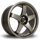 Cerchio in Lega Rota GTR 19x9 5x114.3 ET20 Bronze