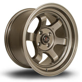 Cerchio in Lega Rota Grid Max 15x8 4x100 ET0 Bronze