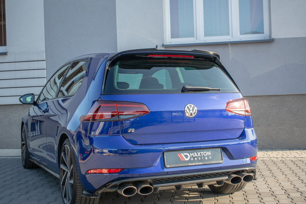 Estensione spoiler posteriore V.2 Volkswagen Golf 7 / 7 Facelift R / R-Line / GTI