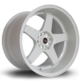 Cerchio in Lega Rota GTR-D 18x12 5x114.3 ET0 White
