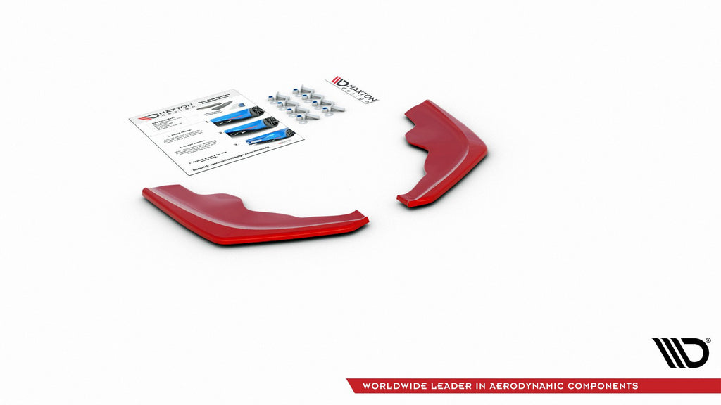 Splitter Laterali Posteriori V.2 per BMW Serie 1 F40 M-Pack