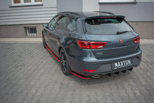 Carica l&#39;immagine nel visualizzatore di Gallery, Splitter Laterali Posteriori V.4 Seat Leon Cupra Mk3 FL Sportstourer