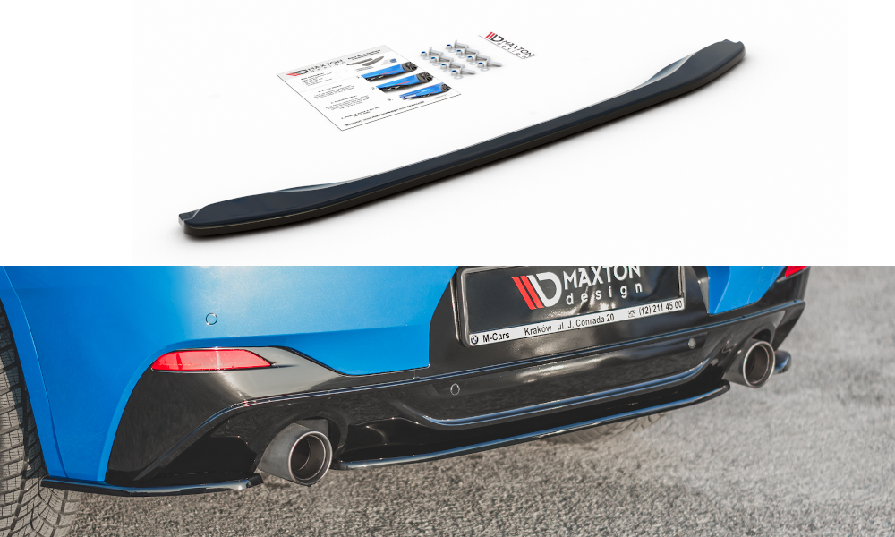 Splitter posteriore centrale per BMW X2 F39 M-Pack