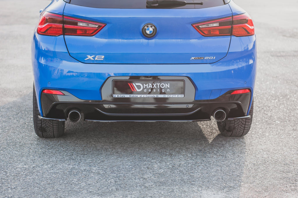 Splitter posteriore centrale per BMW X2 F39 M-Pack