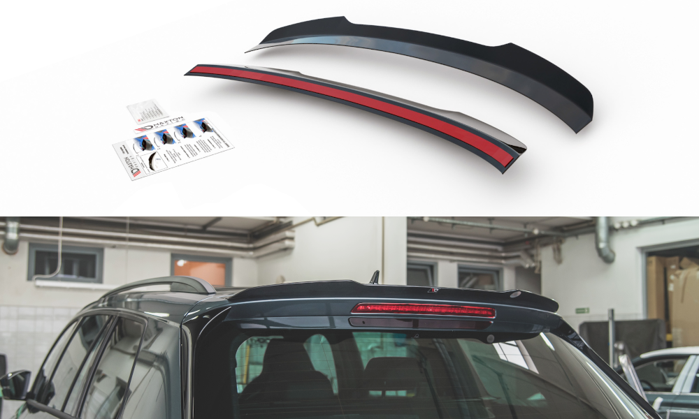 Estensione spoiler posteriore V.2 Skoda Kodiaq Mk1 Sportline/RS