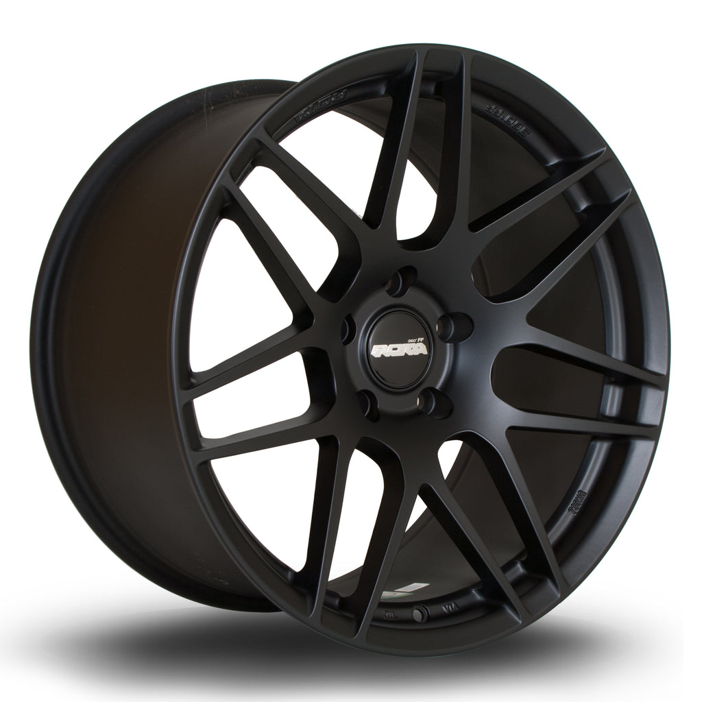 Cerchio in Lega Rota FF01 19x10 5x120 ET37 Flat Black