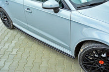 Carica l&#39;immagine nel visualizzatore di Gallery, Diffusori Sotto Minigonne Audi RS3 8V Sportback