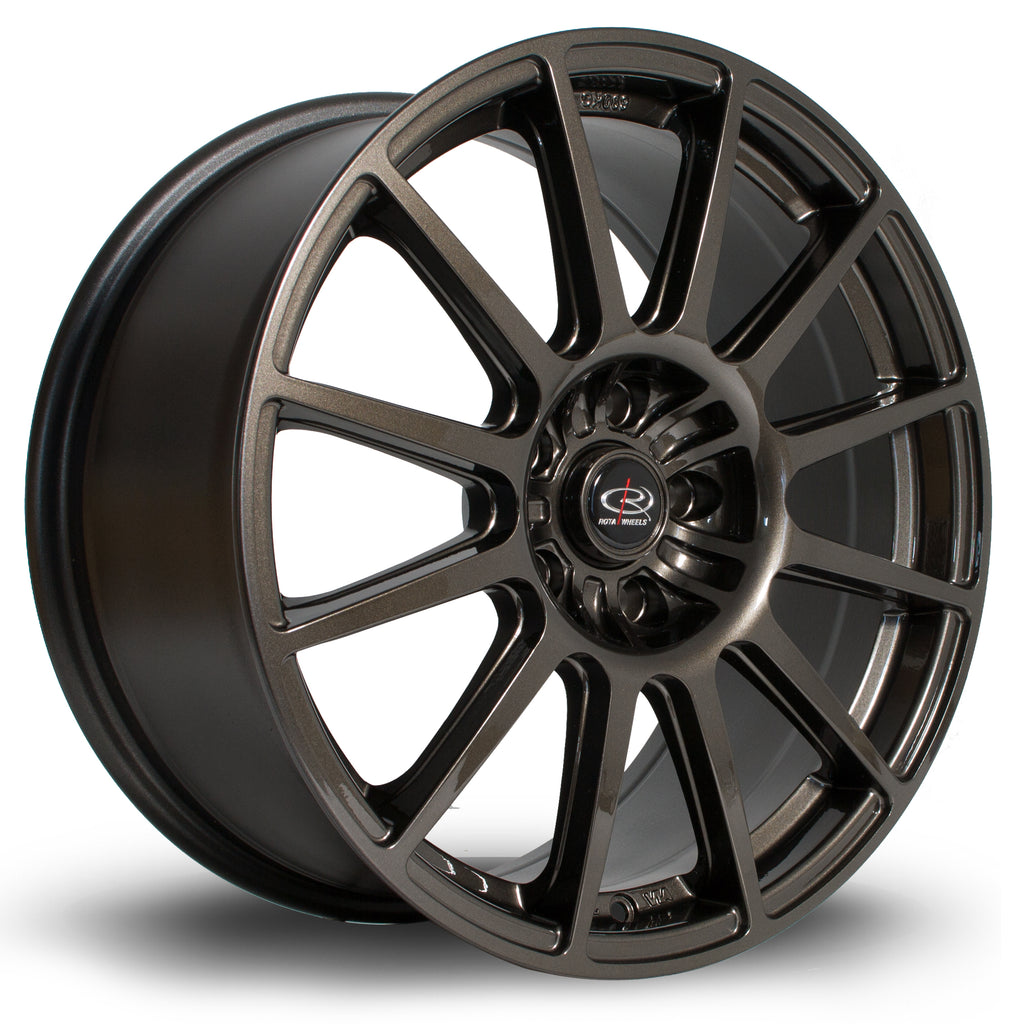 Cerchio in Lega Rota Gravel 18x8.5 6x139.7 ET48 Gunmetal