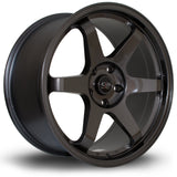 Cerchio in Lega Rota Grid 19x9.5 5x120 ET45 Gunmetal