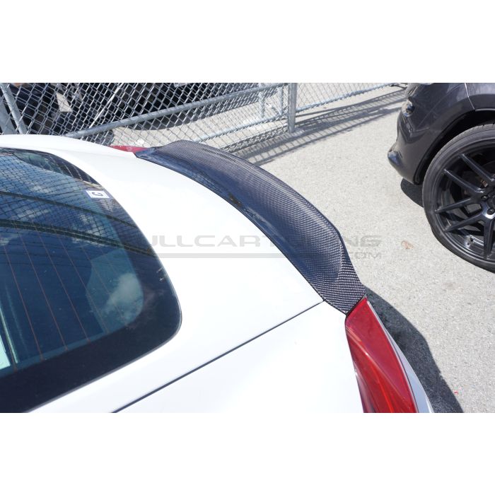 CarbonWorks Spoiler Posteriore Duckbill Style in Carbonio Porsche Boxster,Cayman