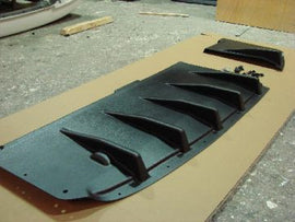 Diffusore posteriore in 2 pezzi Subaru Impreza Bugeye 01-02