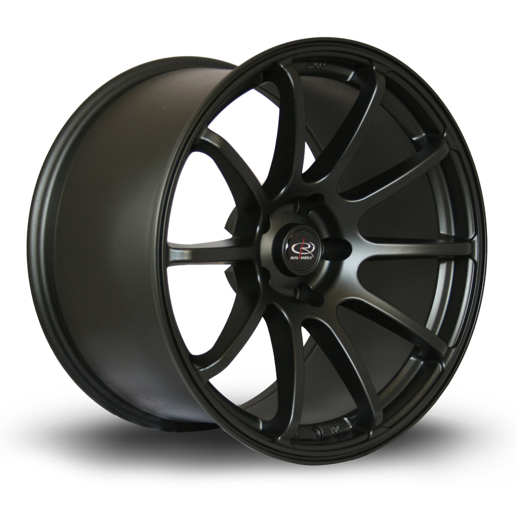 Cerchio in Lega Rota Force 18x10.5 5x114.3 ET20 Flat Black