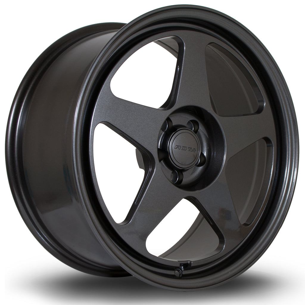 Cerchio in Lega Rota Slipstream 18x8.5 5x100 ET35 Gunmetal