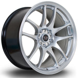 Cerchio in Lega Rota Torque 18x9.5 5x114.3 ET30 Hyper Silver