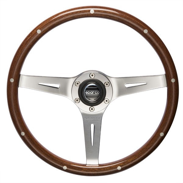 Sparco Sanremo Volate 40 mm Piatto Wood Raggi in alluminio