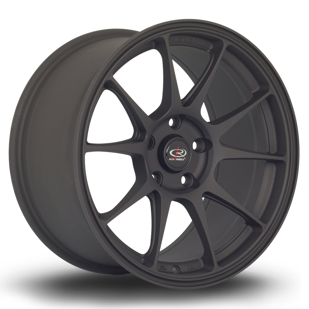 Cerchio in Lega Rota Titan 17x9 5x114.3 ET42 Flat Black