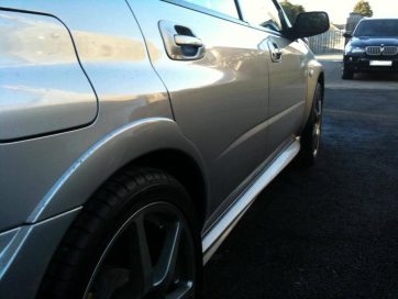 Modanature dell'arco posteriore per Subaru Impreza STi WRX 2001-2007
