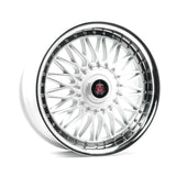 Cerchio in Lega AXE EX10 18x8 ET40 4x100 GLOSS WHITE & POLISHED