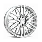 Cerchio in Lega AXE EX30T 20x8.5 ET45 6x130 GLOSS SILVER & POLISHED