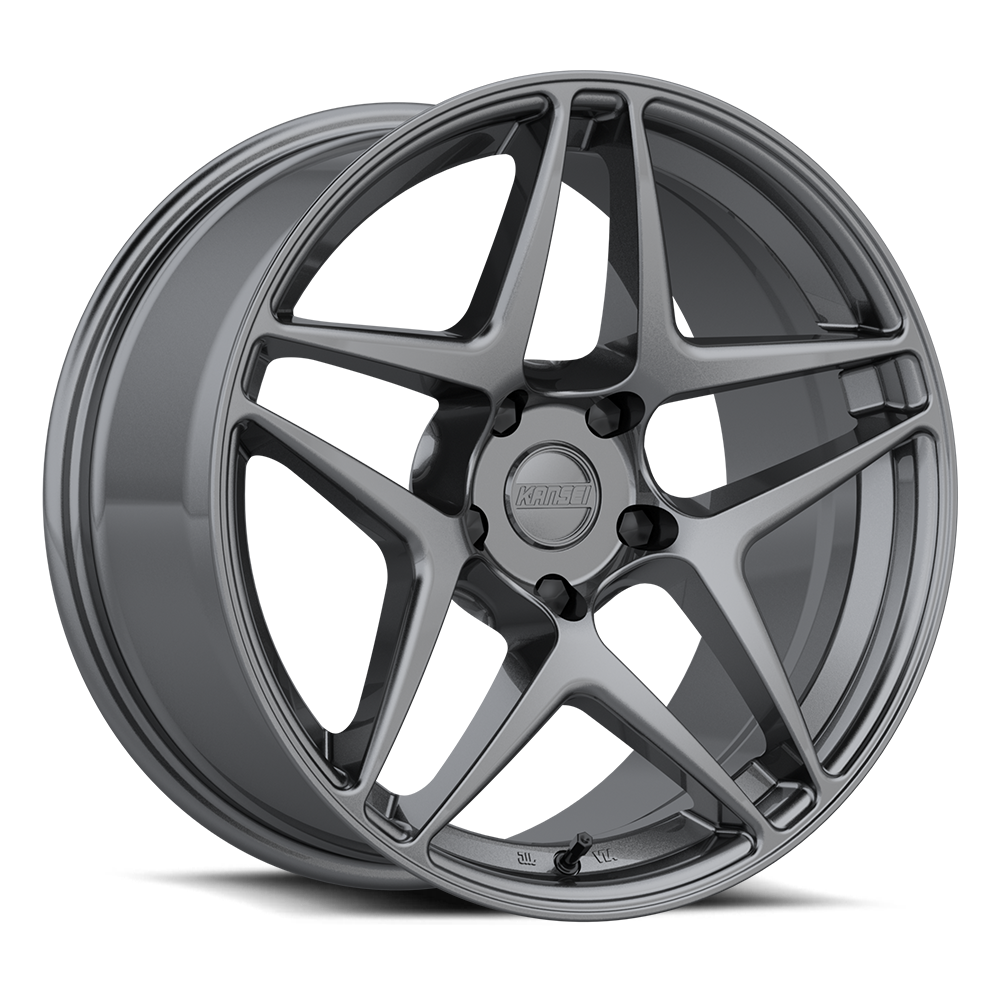 Cerchio in Lega Kansei ASTRO 19x10.5 ET12 5x114.3 Gloss Gunmetal