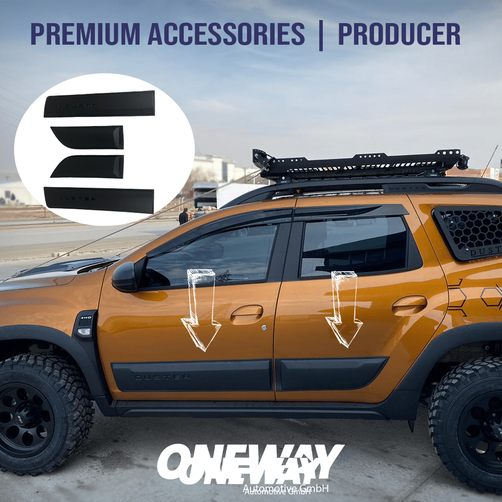RENAULT-DACIA Duster Serie 2 2018+ Rivestimento Sportelli Laterali