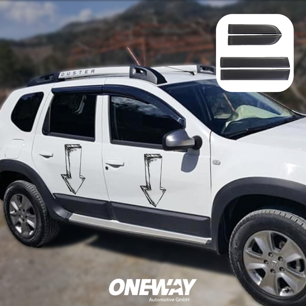 RENAULT-DACIA Duster Serie 1 2010-2017 Rivestimento Sportelli Laterali