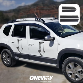 RENAULT-DACIA Duster Serie 1 2010-2017 Rivestimento Sportelli Laterali