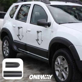 RENAULT-DACIA Duster Serie 1 2010-2017 Rivestimento Sportelli Laterali
