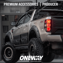 FORD Ranger T6-T7-T8 Jumbo Rivestimento Sportelli Laterali