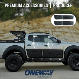 NISSAN Navara NP300 (D23) 2014-2021 Jumbo Rivestimento Sportelli Laterali