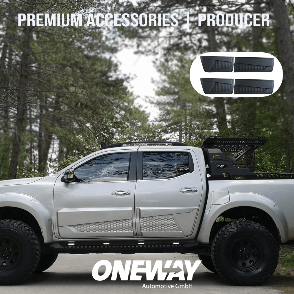 NISSAN Navara NP300 (D23) 2014-2021 Jumbo Rivestimento Sportelli Laterali