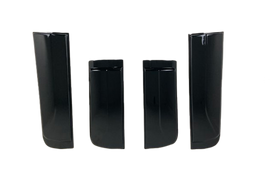 FORD Ranger T6-T7-T8 2012-2022 Rivestimento Sportelli Laterali (Nero Lucido)