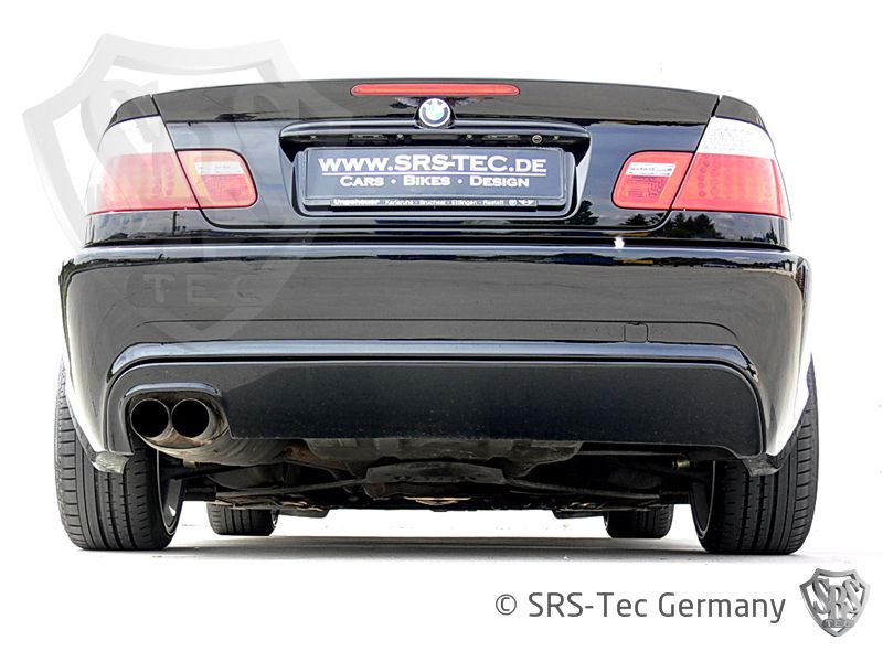 Paraurti posteriore B3 (pulito), BMW E46