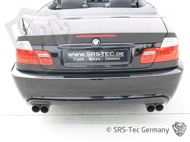 Paraurti posteriore B3 Duplex (pulito), BMW E46