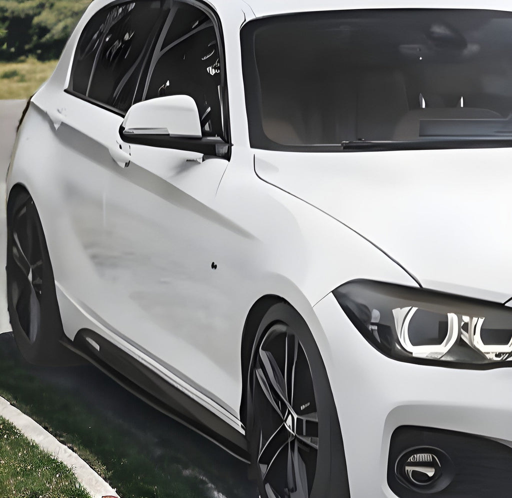 BMW Serie 1 F20/F21 M-Power Facelift 2015-2019 Minigonne Versione 2 (2 Pezzi)