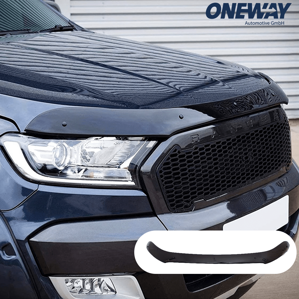FORD Ranger T7-T8 Protezione del cofano Nero Lucido