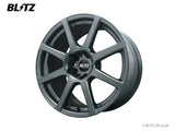 Blitz BRW 08 Set Cerchi in Lega 17x7 4x100 ET42 Nero Matt Blu