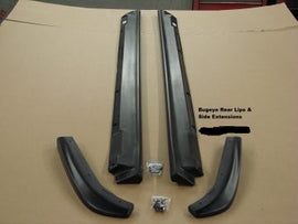 Impreza BUGEYE STi WRX 2001-02 Estensioni per minigonne laterali e Lip posteriori. PU
