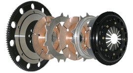COMPETITION CLUTCH KIT FRIZIONE HONDA CIVIC EP3 INTEGRA DC5 - K SERIES - 6 SPEED - TWIN PLATE CERAMIC
