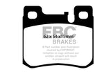 Pastiglie Freni EBC Ultimax Posteriore MERCEDES-BENZ 190 (W201)  Cv  dal 1983 al 1993 Pinza ATE Diametro disco 0mm